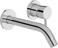 Saqu Eurotrend 2-gats inbouw wastafelmengkraan inclusief inbouwdeel chroom - thumbnail