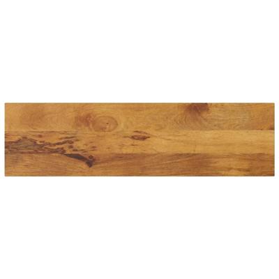 Tafelblad rechthoekig 110x20x3,8 cm massief mangohout