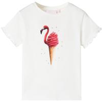 VidaXL Kindershirt 104 ecru - thumbnail