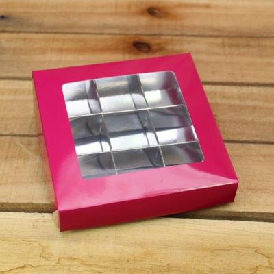 Bonbon doosjes - Chocolade doosje - Framboos 156 basic - 24 stuks