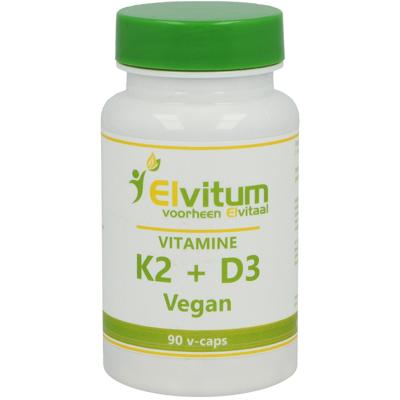Elvitum Vitamine K2 D3 Vegicaps