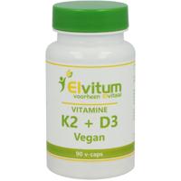 Elvitum Vitamine K2 D3 Vegicaps - thumbnail