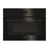 AEG 7000 serie CombiQuick heteluchtoven met magnetron KMK968090B - thumbnail