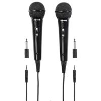 Thomson M135D Dynamische Microfoon Karaoke Set Zwart - thumbnail