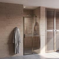 Nisdeur AQS Frame 100 cm Gunmetal Aquasplash - thumbnail