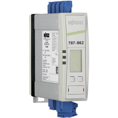 WAGO 787-862 Elektronische beveiligingsschakelaar 24 V/DC 10 A 240 W Aantal uitgangen:4 x Inhoud 1 stuk(s) WAGO 787-862 Elektronische beveiligingsschakelaar 24 V/DC 10 A 240 W Aantal uitgangen:4 x Inhoud 1 stuk(s)