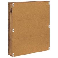 Tijdschrift Rek 2 pcs Oudhout 60 x 12 x 70 cm Bewerkt hout - thumbnail