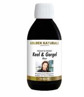 Golden Naturals Keel & gorgel elixer 250 Milliliter - thumbnail