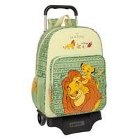 Schoolrugzak met Wielen Mufasa Groen Beige 33 x 42 x 14 cm - thumbnail