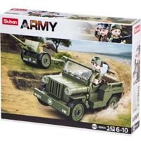 Sluban WWII Iconische geallieerde jeep (M38-B0853) - thumbnail