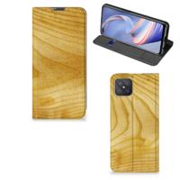 OPPO Reno4 Z 5G Book | Wallet Case | Licht Hout - thumbnail