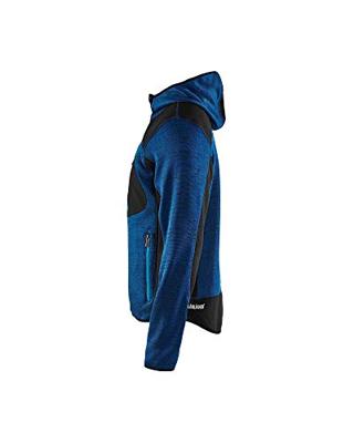 Blåkläder Gebreid vest met softshell 49302117 | Marineblauw/Marineblauw | Maat XL - 7330509411551