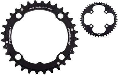 STRONGLIGHT mtb chainring 10-speed 4-arm ø 104 mm