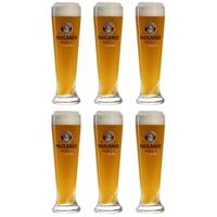 Paulaner Bierglazen Weizen - 500 ml - 6 stuks - thumbnail