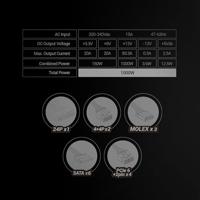 Voedingsbron Mars Gaming MPB1000SI ATX 1000 W 80 Plus Gold - thumbnail
