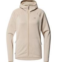 Haglofs Magma Mid Hood Isolatiejas Dames Chalk Beige L - thumbnail