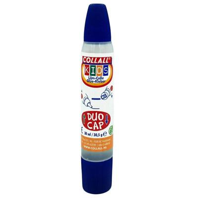 Collall • lijmpen duo-dop kinderlijm transparant 30ml