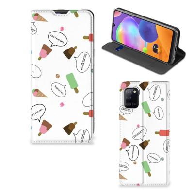 Samsung Galaxy A31 | Flip Style Cover | IJsjes Samsung Galaxy A31 | Flip Style Cover | IJsjes