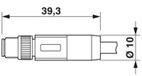 Phoenix Contact 1217524 Verbindingskabel Aantal polen (sensoren): 2 2 m 1 stuk(s) - thumbnail