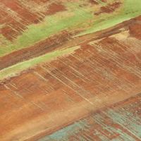 Bijzettafel 35x35x55 cm massief gerecycled hout - thumbnail