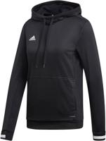 Adidas T19 Hoody Dames Zwart - thumbnail