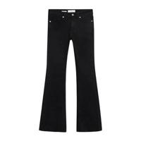 Mango high waist flared jeans zwart - thumbnail
