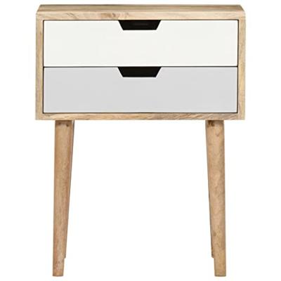 VidaXL Nachtkastje 47x35x59 cm massief mangohout