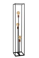 Lucide ARTHUR - Vloerlamp - 3xE27 - Zwart - thumbnail