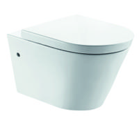 Hangtoilet Wiesbaden Flow Randloos Diepspoel EasyCleaning (incl. zitting) - thumbnail