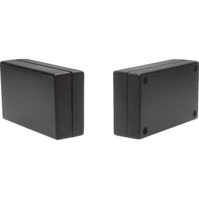 Strapubox 2744SW Universele behuizing 70 x 40 x 20 ABS Zwart 1 stuk(s)