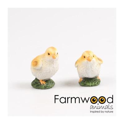 Farmwood Animals Tuinbeeld kuikentje 9cm