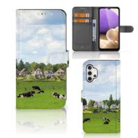 Samsung Galaxy A32 4G | Telefoonhoesje | Met pasjeshouder | Koeien - thumbnail