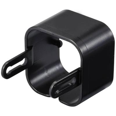 TRU COMPONENTS Modulaire kabelhouder TC-12533296 ABS kunststof Zwart 40 mm Inhoud: 15 stuk(s)