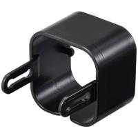 TRU COMPONENTS Modulaire kabelhouder TC-12533296 ABS kunststof Zwart 40 mm Inhoud: 15 stuk(s) - thumbnail