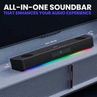 Creative Sound Blaster Katana SE Soundbar Zwart Bluetooth, USB - thumbnail