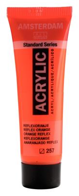 Royal Talens Amsterdam Standard Series Acrylverf Tube 20 ml - Reflexoranje 257