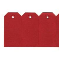 Labels 60x120 mm rood 1000 stuks - thumbnail
