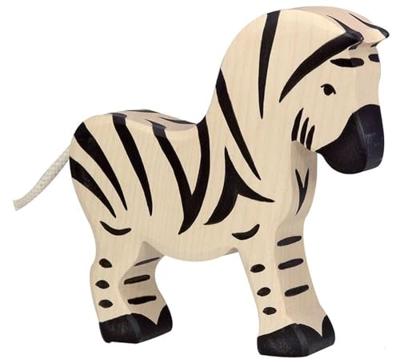 Goki Holztiger houten zebra Goki Holztiger houten zebra