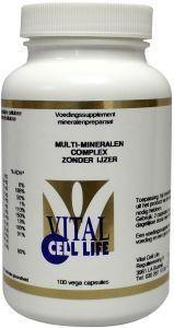 Vital Cell Life Multi-Mineralen Complex zonder IJzer Capsules