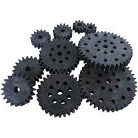 Reely Hout, Kunststof Assortiment tandwielen Soort module: 1.0 Aantal tanden: 10, 15, 20, 30, 40 10 stuk(s) - thumbnail