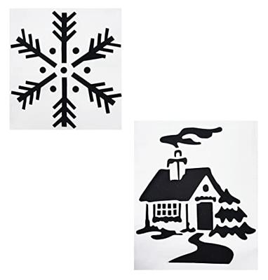 Kerst kunstsneeuw 150ml en sjabloon Kerst kunstsneeuw 150ml en sjabloon