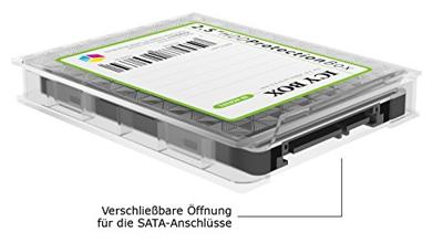 ICY BOX IB-AC6251 Protection box 2.5" HDDs behuizing