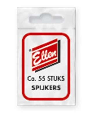 Ellen tochtprofielnagels vernikkeld - zakje 55 stuks