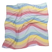 Little Botanic Playcycle speeldoek groot 95cm pastel waves - thumbnail