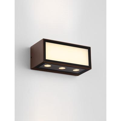 Lyora Unieke wandlampInga roestbruin - 9030594