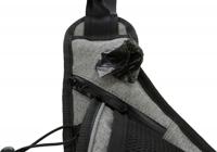 TRIXIE JOGGINGRIEM MET LIJN GRIJS / ZWART 115-150X2 CM / 70-130X23 CM - thumbnail