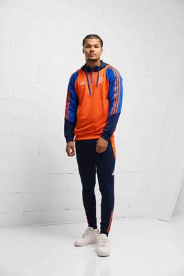 Juventus Hooded Trainingspak Senior 2024/2025 - Maat L - Kleur: Oranje | Soccerfanshop