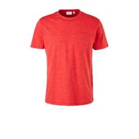 s.Oliver gemêleerd T-shirt rood - thumbnail