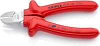 Knipex Zijsnijtang verchroomd dompelisolatie, VDE-getest 160 mm - 7007160 - thumbnail