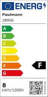 Paulmann 28956 LED-lamp Energielabel F (A - G) E27 Globe 7.5 W = 60 W Warmwit (Ø x h) 80 mm x 120 mm 1 stuk(s) - thumbnail